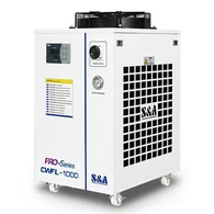 Ūdens dzesētāja lāzera griešanas mašīna